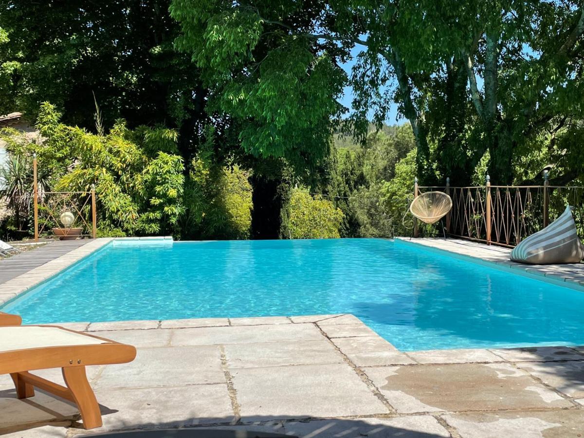 Jolie Annexe Du Mas Dans Le Coeur De La Garrigue Nimoise Villa Nîmes Exterior photo